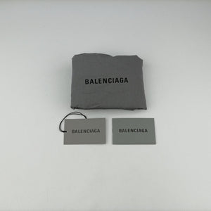 Pre-owned Balenciaga Monaco Small STEEL GREY Calf 787896 shoulderbag | stylenewstar