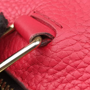 Pre-owned Louis Vuitton RETIRO PM brown×CERISE Monogram Canvas×calf leather M40546 shoulderbag | stylenewstar