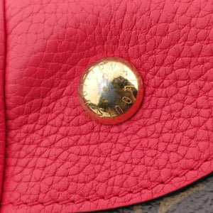 Pre-owned Louis Vuitton RETIRO PM brown×CERISE Monogram Canvas×calf leather M40546 shoulderbag | stylenewstar