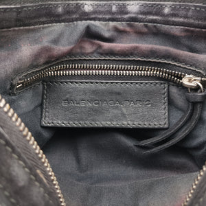 Vintage Balenciaga Classic City Mini Black Suede shoulderbag | stylenewstar