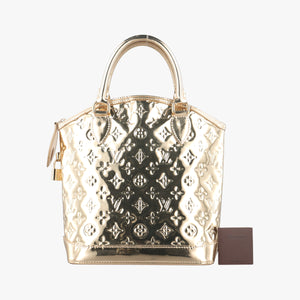 Pre-owned Louis Vuitton Lockit dore Monogram Miroir M95450 handbag | stylenewstar