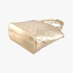 Pre-owned Louis Vuitton Lockit dore Monogram Miroir M95450 handbag | stylenewstar