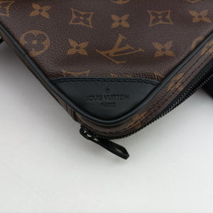 Pre-owned Louis Vuitton Solar Ray Utility Side Brown Monogram Canvas M44477 bum bag/waist bag | stylenewstar