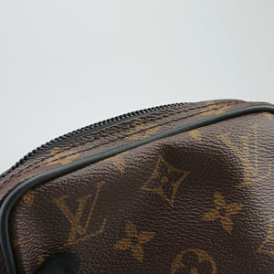Pre-owned Louis Vuitton Solar Ray Utility Side Brown Monogram Canvas M44477 bum bag/waist bag | stylenewstar