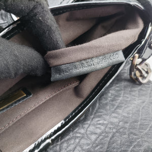 Pre-owned Fendi B bis Black Leather 8BR551 shoulderbag | stylenewstar