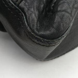 Pre-owned Fendi B bis Black Leather 8BR551 shoulderbag | stylenewstar
