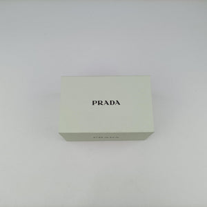 Pre-owned Prada crystal-embellished round Black Rhinestone 1NR003 shoulderbag | stylenewstar