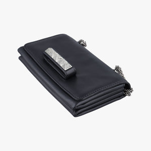 Vintage Valentino Rockstud Va Va Voom Black Leather shoulderbag | stylenewstar