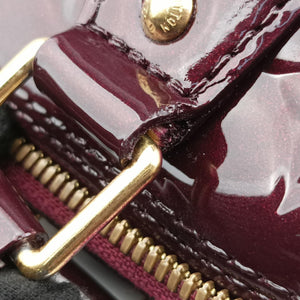 Pre-owned Louis Vuitton Alma PM Amarante Vernis M91691 handbag | stylenewstar