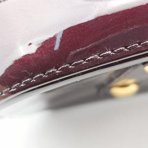 Pre-owned Louis Vuitton Alma PM Amarante Vernis M91691 handbag | stylenewstar