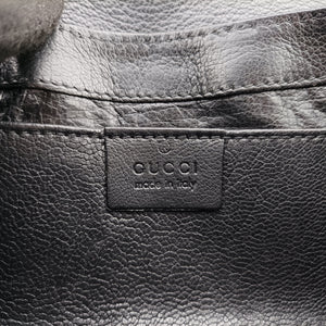Pre-owned Gucci Horsebit Black Leather 119771 handbag | stylenewstar