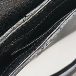 Pre-owned Gucci Horsebit Black Leather 119771 handbag | stylenewstar