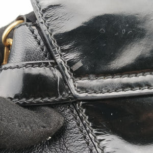 Pre-owned Gucci Horsebit Black Leather 119771 handbag | stylenewstar