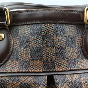 Pre-owned Louis Vuitton TREVI PM EBENE Damier Canvas N51997 handbag | stylenewstar