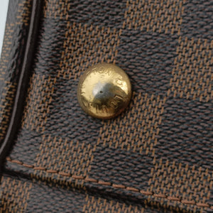 Pre-owned Louis Vuitton TREVI PM EBENE Damier Canvas N51997 handbag | stylenewstar