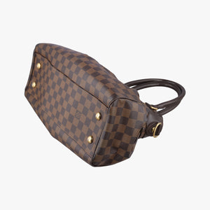 Pre-owned Louis Vuitton TREVI PM EBENE Damier Canvas N51997 handbag | stylenewstar