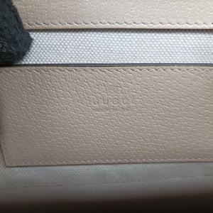 Pre-owned Gucci Ophidia GG Mini Beige × Ebony PVC coated canvas× Leather 696180 shoulderbag | stylenewstar