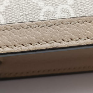 Pre-owned Gucci Ophidia GG Mini Beige × Ebony PVC coated canvas× Leather 696180 shoulderbag | stylenewstar