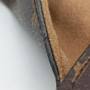 Secondhand Louis Vuitton MARIGNAN Brown×COQUELICOT Monogram Canvas×calf leather M44544 handbag | stylenewstar
