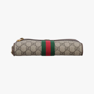 Pre-owned Gucci Ophidia Beige x Brown PVC coated canvas x Leather 575722 bum bag/waist bag | stylenewstar