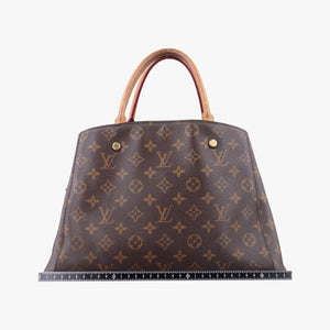Pre-owned Louis Vuitton MONTAIGNE MM BROWN Monogram Canvas M41056 shoulderbag | stylenewstar