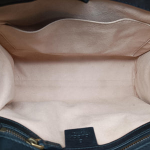 Pre-owned Gucci Osiride GG Supreme beige×Black×Golden PVC coated canvas×leather 497996 shoulderbag | stylenewstar