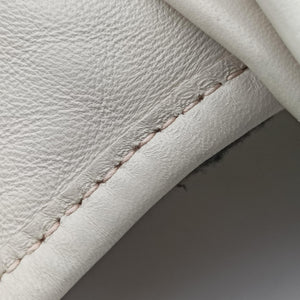 Pre-owned Miu Miu Coffer Matelasse Grey Leather shoulderbag | stylenewstar