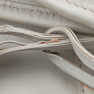 Pre-owned Miu Miu Coffer Matelasse Grey Leather shoulderbag | stylenewstar