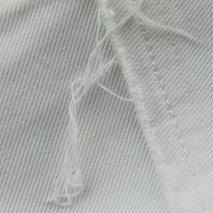 Pre-owned Balenciaga Le Cagole White Denim shoulderbag | stylenewstar