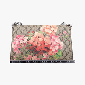 Pre-owned Gucci Dionysus beige×red×multi PVC coated canvas × suede 400249 shoulderbag | stylenewstar