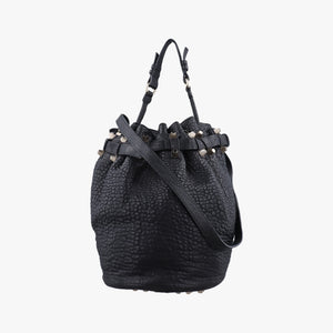Pre-owned Alexander Wang Diego Black leather shoulderbag | stylenewstar