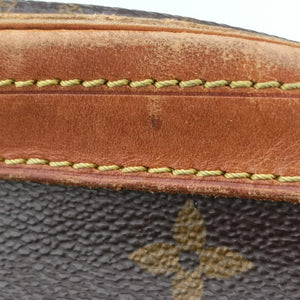 Pre-owned Louis Vuitton Bucket PM Brown Monogram Canvas M42238 handbag | stylenewstar