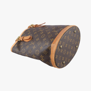 Pre-owned Louis Vuitton Bucket PM Brown Monogram Canvas M42238 handbag | stylenewstar
