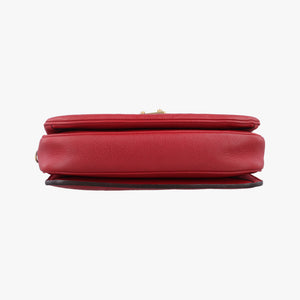 Pre-owned Louis Vuitton Pochette MéTIS MM Scarlet Red Monogram Empreinte M44155 shoulderbag | stylenewstar