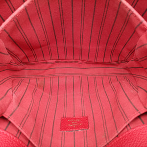 Pre-owned Louis Vuitton Pochette MéTIS MM Scarlet Red Monogram Empreinte M44155 shoulderbag | stylenewstar