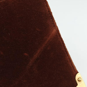 Animalier Cahier Lions Head Yellow×Brown Velvet 1BD089 110