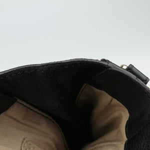 Pre-owned Chloe FAYE Black Leather × suede backpack/rucksack | stylenewstar