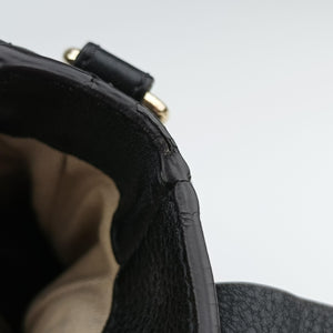 Pre-owned Chloe FAYE Black Leather × suede backpack/rucksack | stylenewstar