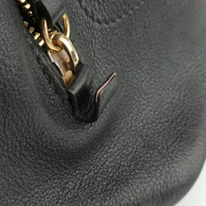 Pre-owned Chloe FAYE Black Leather × suede backpack/rucksack | stylenewstar