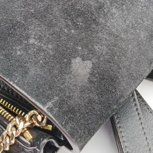 Pre-owned Chloe FAYE Black Leather × suede backpack/rucksack | stylenewstar