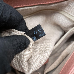 Pre-owned Gucci Interlocking G Pink Leather 510302 shoulderbag | stylenewstar