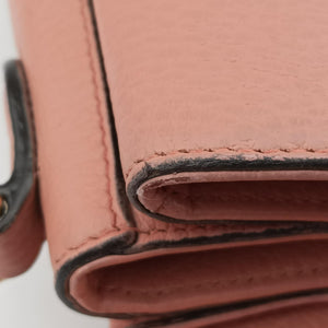 Pre-owned Gucci Interlocking G Pink Leather 510302 shoulderbag | stylenewstar