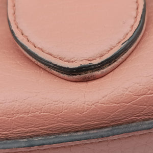 Pre-owned Gucci Interlocking G Pink Leather 510302 shoulderbag | stylenewstar