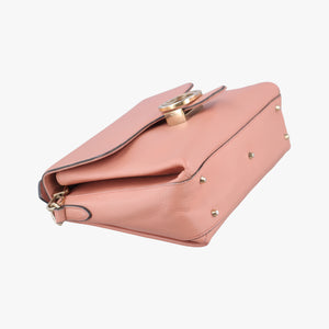 Pre-owned Gucci Interlocking G Pink Leather 510302 shoulderbag | stylenewstar