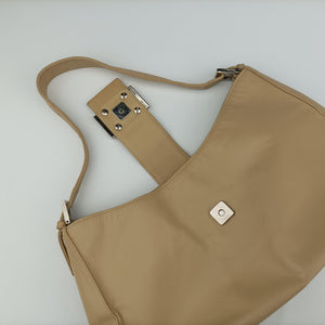 Pre-owned Fendi Baguette Yellow Leather 091611 shoulderbag | stylenewstar