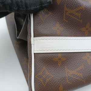 Pre-owned Louis Vuitton Speedy Bandoulière 25 brown×white Monogram Canvas×calf leather M20754 shoulderbag | stylenewstar