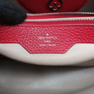 Pre-owned Louis Vuitton Capucines MM Coquelicot PARNASSEA M94631 handbag | stylenewstar