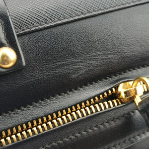 Cahier Black Leather 1BA070 127