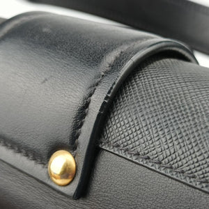 Cahier Black Leather 1BA070 127