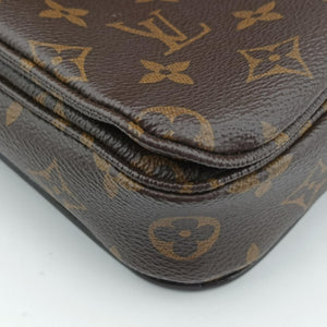 Pre-owned Louis Vuitton Pochette Metis MM Brown Monogram Canvas M44875 shoulderbag | stylenewstar